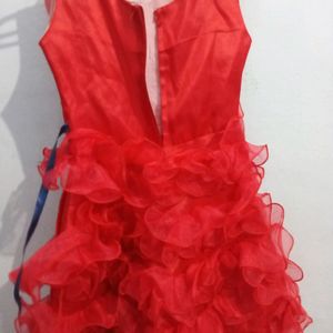 Red Color Frock