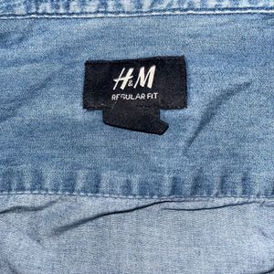 COTTON DENIM SWEATER H&M IMPORTED