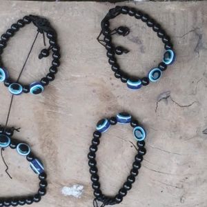 Quantity (4) Evil Eye Bracelet