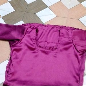 Satin Salwar Suit