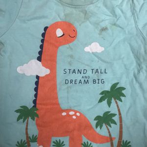 Dino Print T Shirt