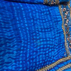 Pure Shibori Saree