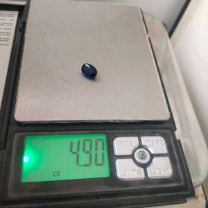 4.90 CTS. Original Blue Sapphire (Neelam/नीलम) Gem