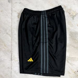 ADIDAS REAL MADRID JET BLACK SHORTS