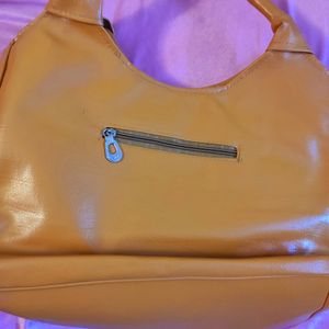 Women Tan Hand-held Bag Extra Spacious