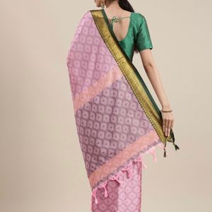 Banarsi Cotton Silk Saree