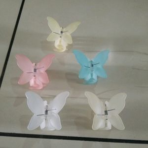 Pack Of 6 Butterfly Clutchers