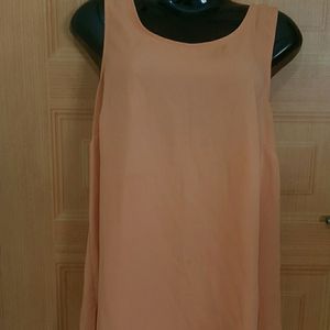 Orange Casual Wear Top.