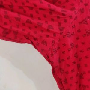 Max Red Printed Tunic (Woman)