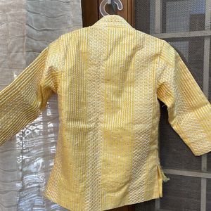 Kids Yellow Kurta