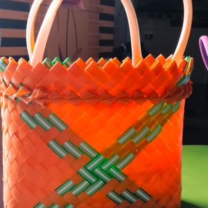 Handmade Wire Plastic Bag
