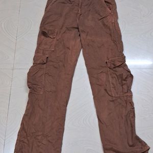 Brown Cargo Pants