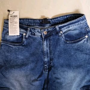 Cargo Denim Jeans