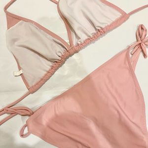 Baby Pink Bikini Set