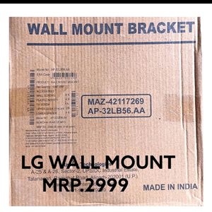 LG WALL MOUNT Heavy Duty  Brand New