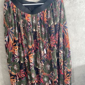 Promod Floral Print Skirt