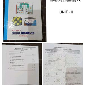 Objective Chemistry For CLASS - XI ( All Units)