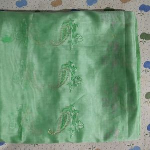 Women Green Saree