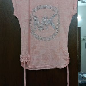 Mk Peach Tshirt