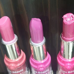 3 Lipsticks Combo Offer