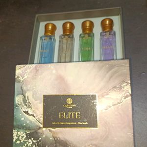 Carlton London Elite Set Of 4 Unisex Fragrances