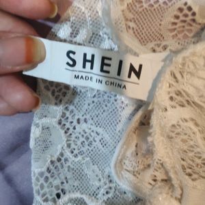 shein white set