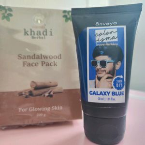 Khadi Face Pack & Hair Colour