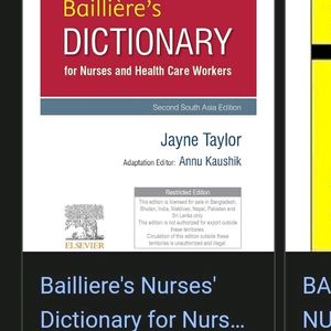 Nursing Dictionary  Only 150rs