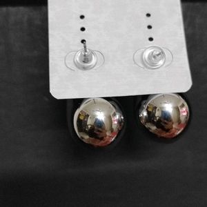 Silver Droplet Earrings