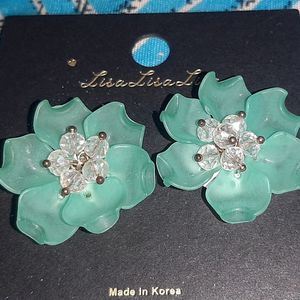 2 Combo Flower Top Earring