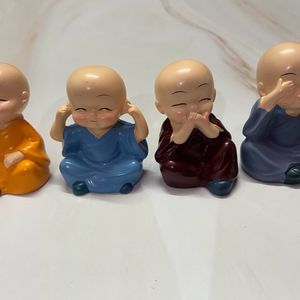 Laughing Buddha Set