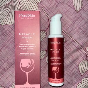 Plural Red Wine Face wash