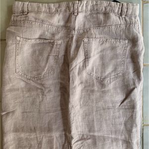 ZARA Linen Skirt