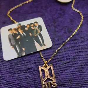 BTS Chain Along With Lots Of Freebies (Photocards & More)