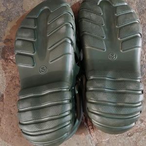 Men's Olive Clogs