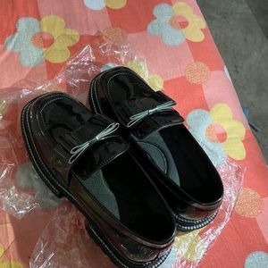 Black Back To School Loafer