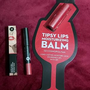 Combo Lipstick & Lipbalm Only 299/