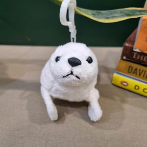 White Fur Seal Plush Toy