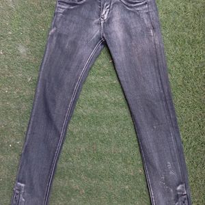 Brown - Greyish Jeans