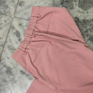 Baby pink formal pants