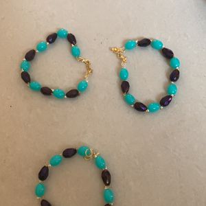 3 Multicolor New Bracelets