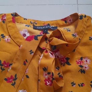 Beautiful Mustard Brand New Top