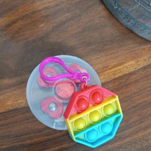 Cute Fidget Spinner With Pop It! ♡☆➹