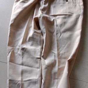 Cream Formal Pant