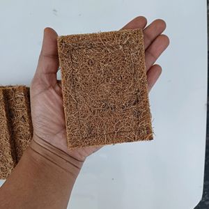 8 New Natural Coconut Coir Dishwashing Scrub Pads