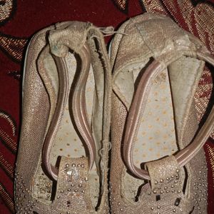 Three Pairs Used Girls Baby Footwear