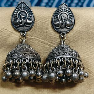 Brass Jhumkas