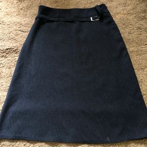 Dark Blue Skirt