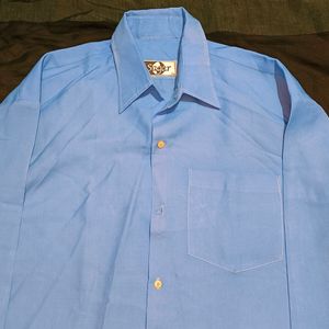 Office Wear Sky Blue Formal Shirt💤