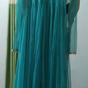 Gown With Dupatta